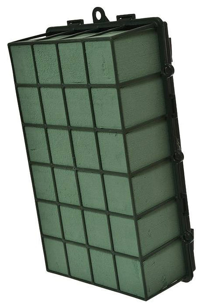 10.5" X 6" X 3.75" Brick Cage with Aqua foam Green