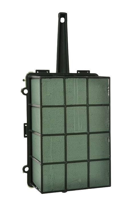 7" X 4.6" X 3.5" Brick Cage with Aqua foam Green