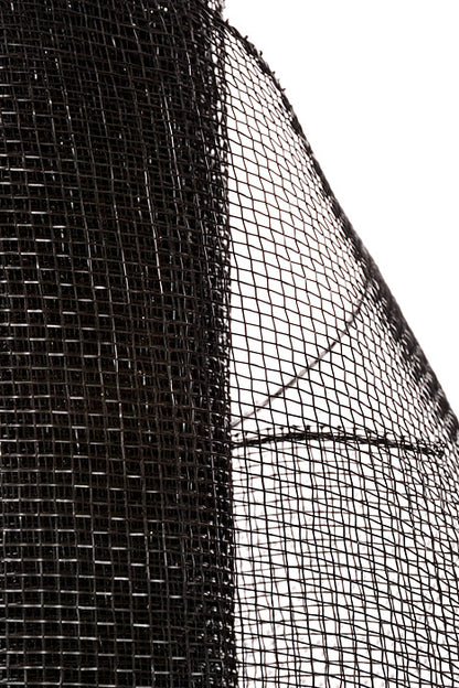 21" X 10Yds Decorating Mesh Plain Black
