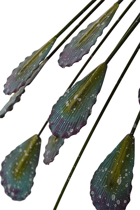 35" Standing Peacock Blue/Green