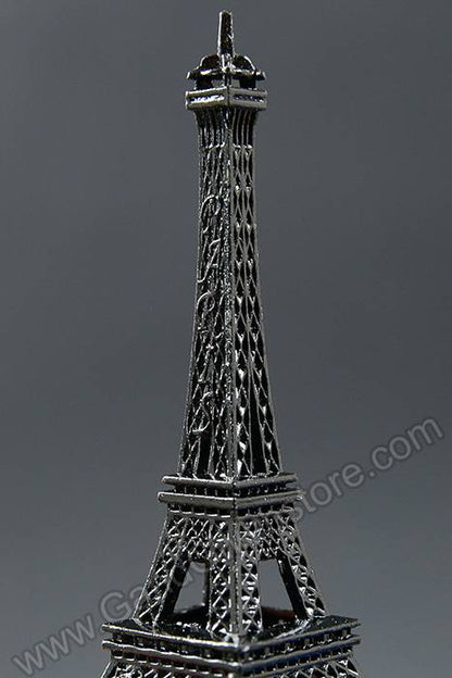 3" Metal Eiffel Tower Black