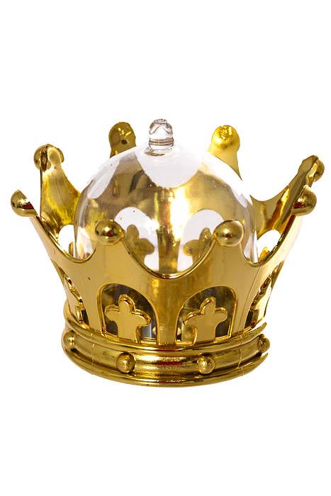 Plastic Crown Party Favor Gold Bag-12
