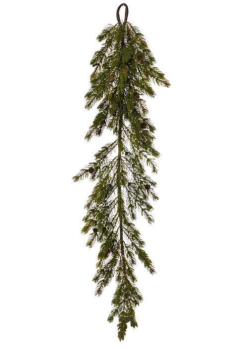 48&quot; Just Cut Pine Spruce Garland (Green)