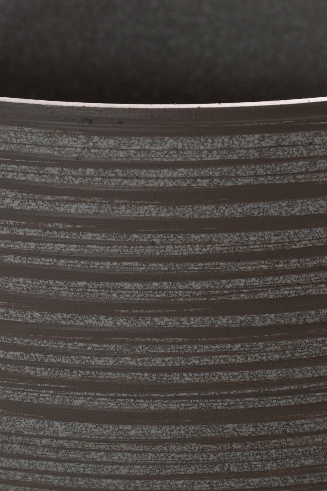 11" X 14" Fiber Resin Carved Tall Planter Taupe