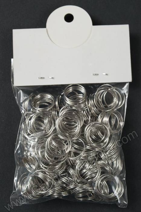 12mm Round Stainless Steal Accessory Ring Pkg/288