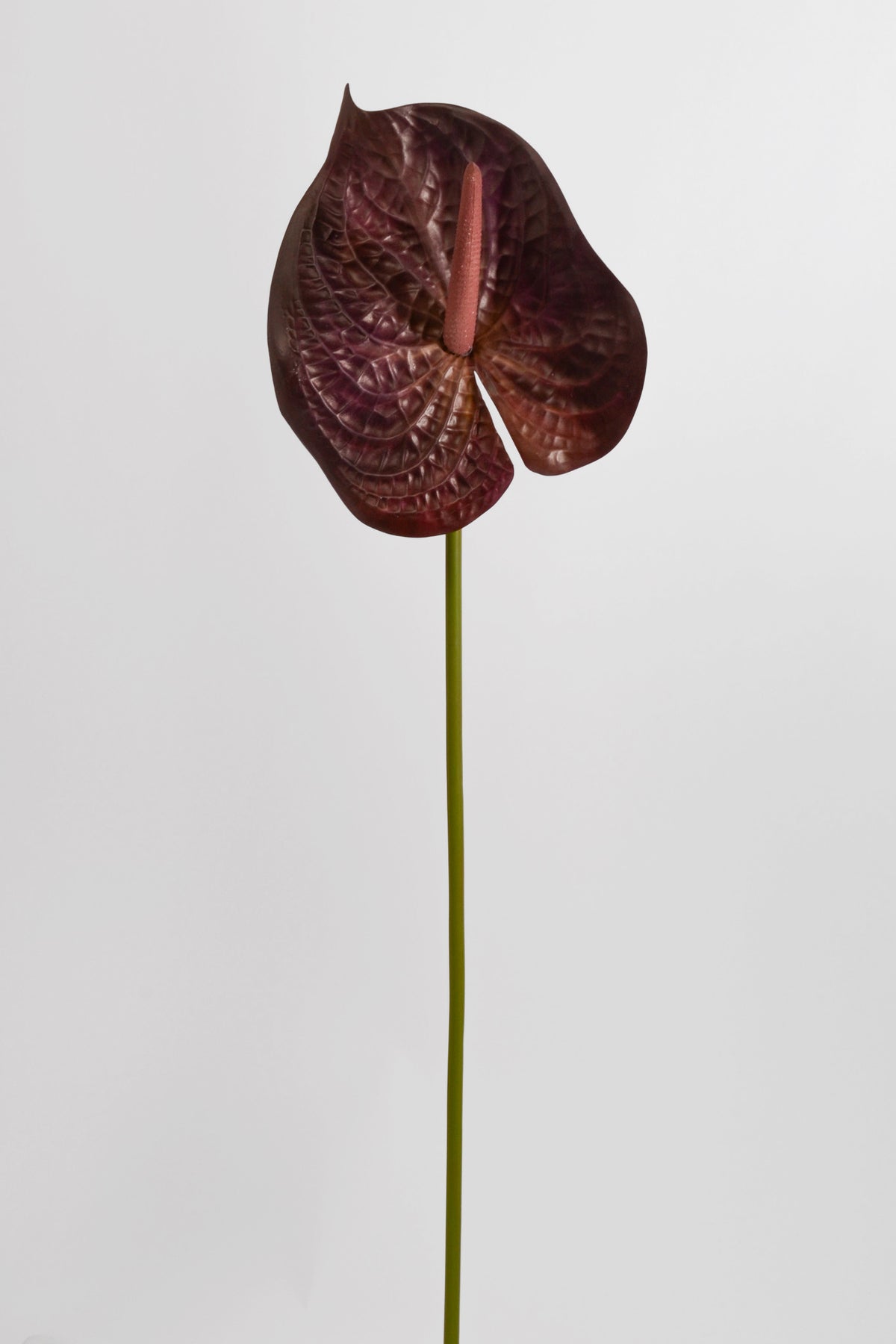 31.5" Artificial Anthurium Spray Purple/Two Tone