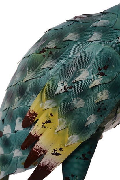 40" Large Garden Crane Blue/Yellow