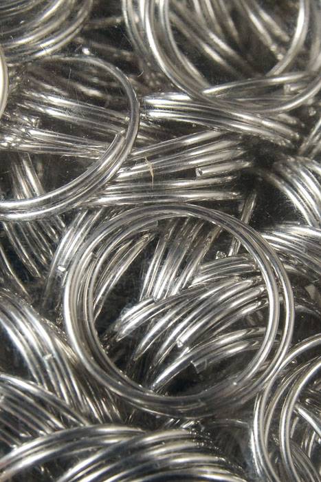 12mm Round Stainless Steal Accessory Ring Pkg/288