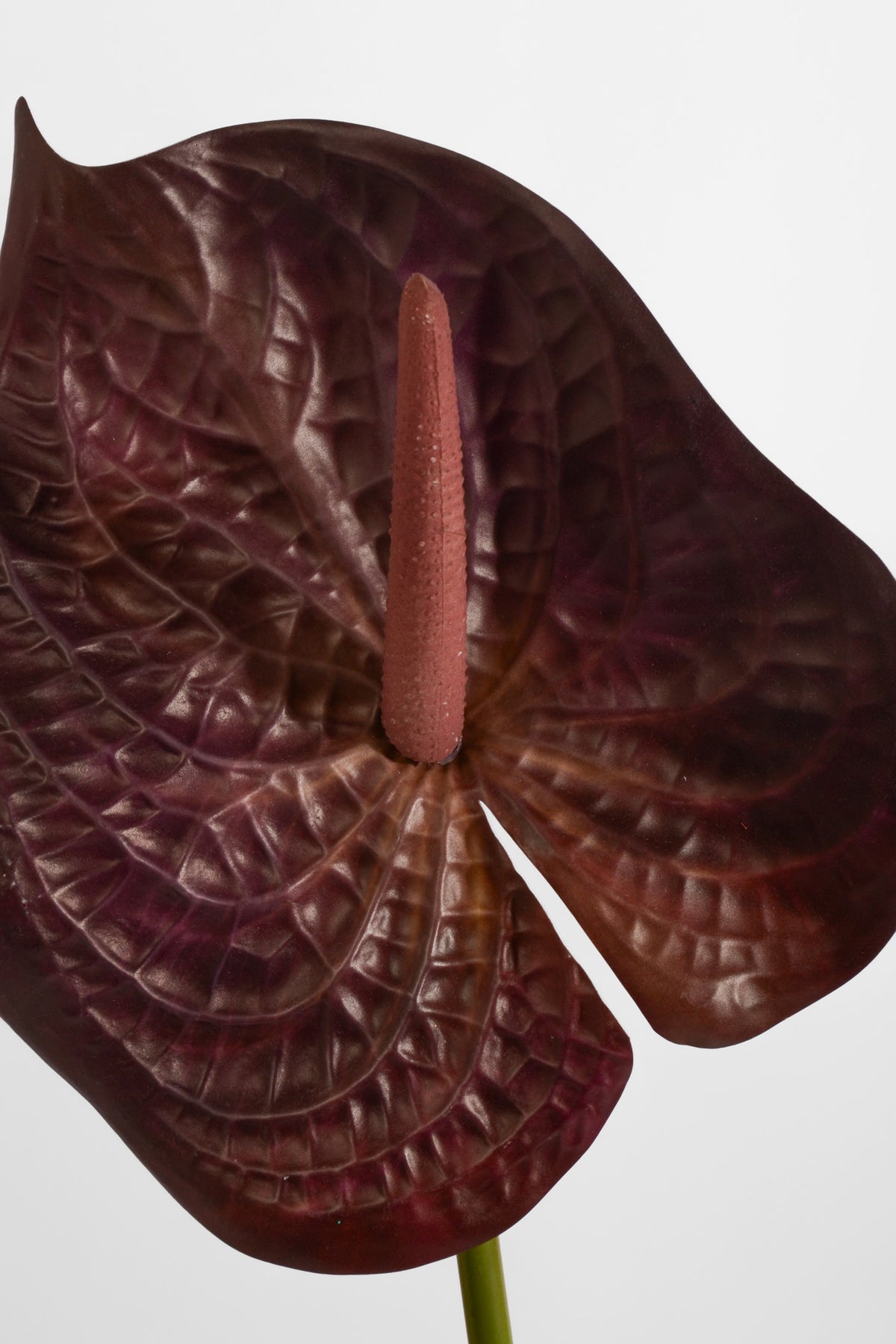 31.5" Artificial Anthurium Spray Purple/Two Tone