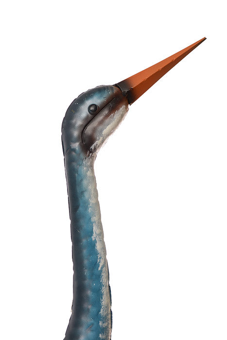 41" Large Egret Blue