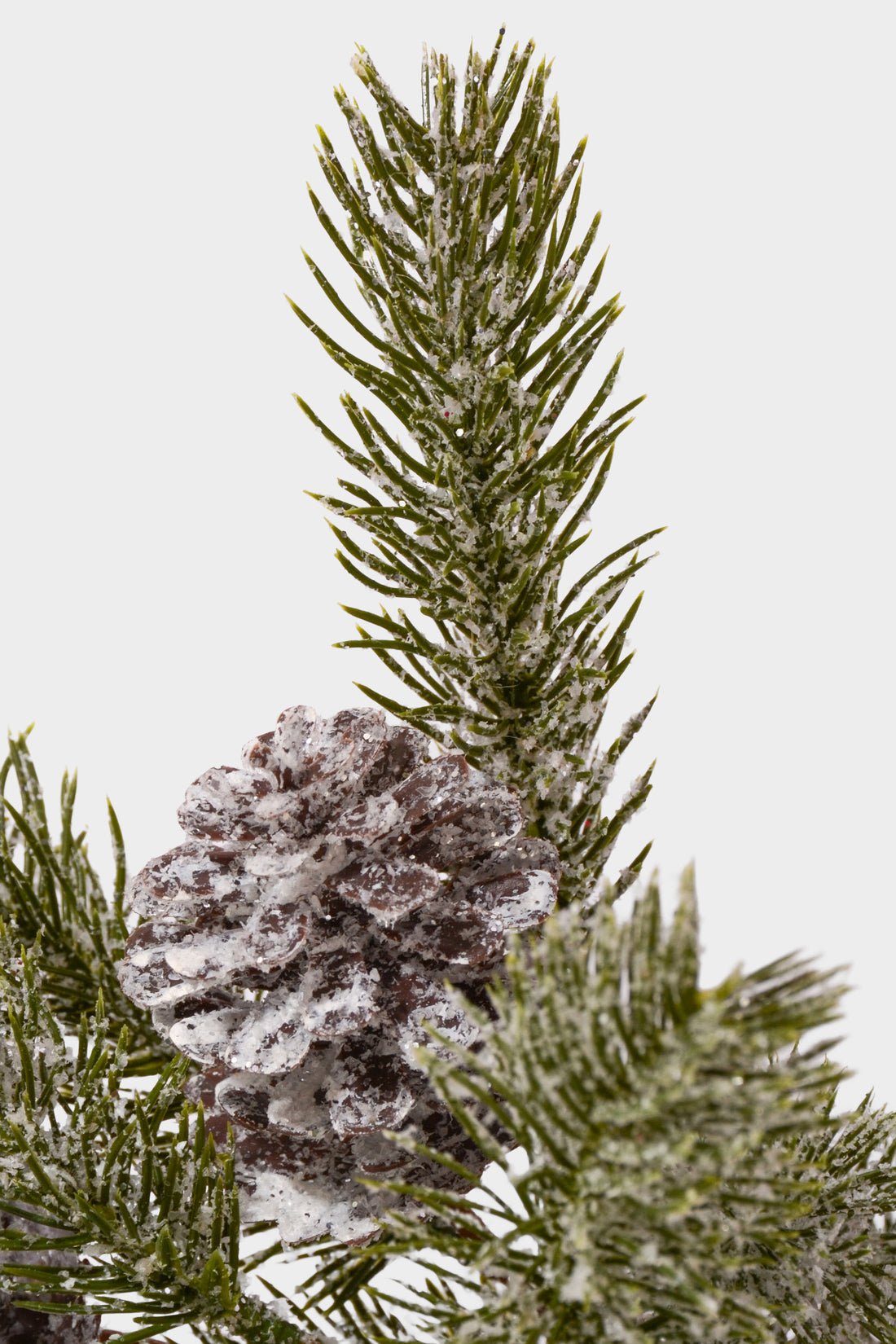 17" Snow Pine W/Cone Bundle Green