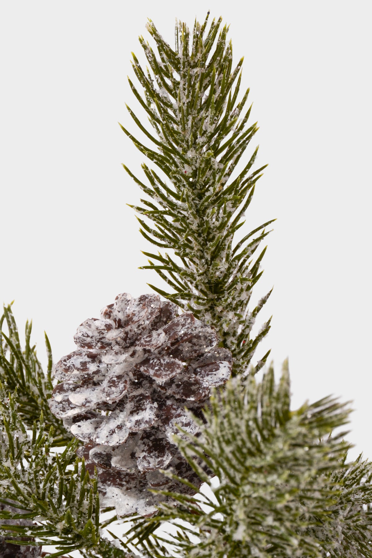 17" Snow Pine W/Cone Bundle Green