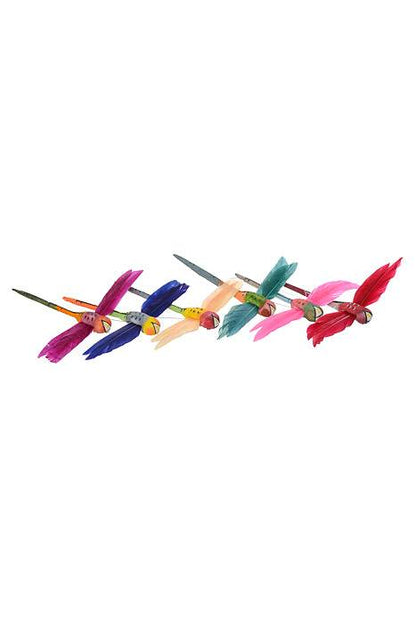 3.25" Dragonfly W/Wire Box-12 Assorted