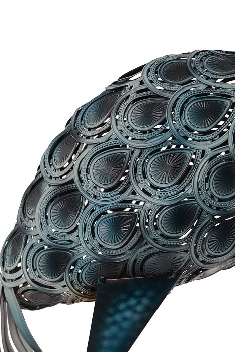 41" Large Egret Blue