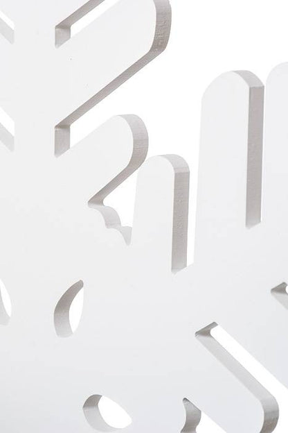 22.75" Snowflake Ornament White