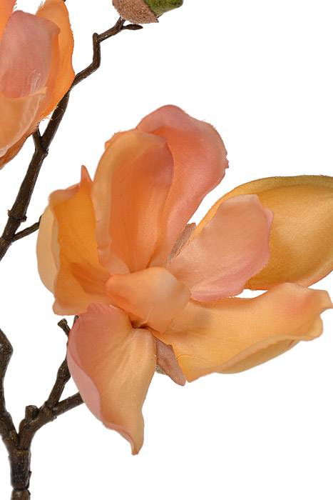 19" Silk Magnolia Spray Yellow/gold