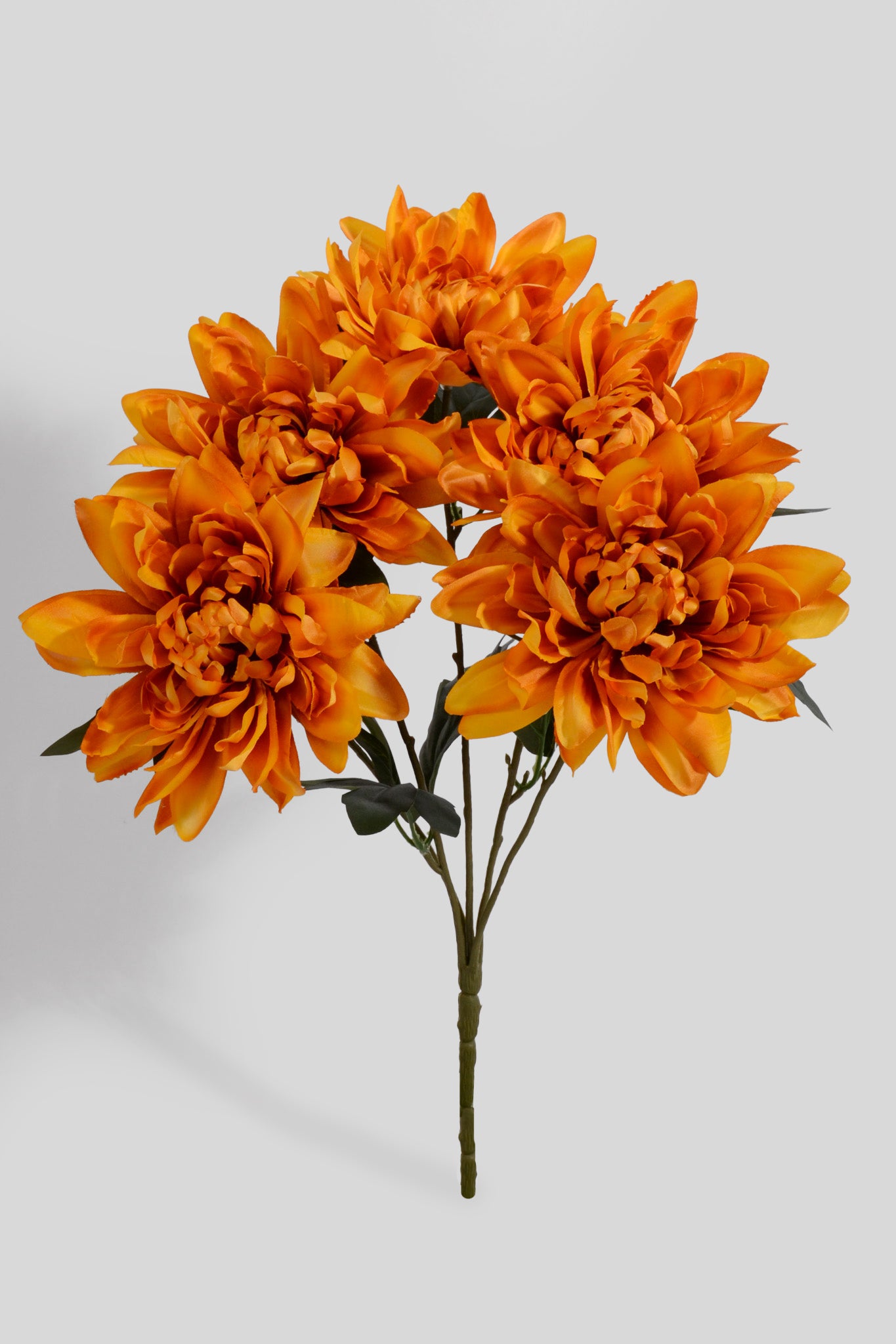 18" Silk Dahlia Bush Yellow