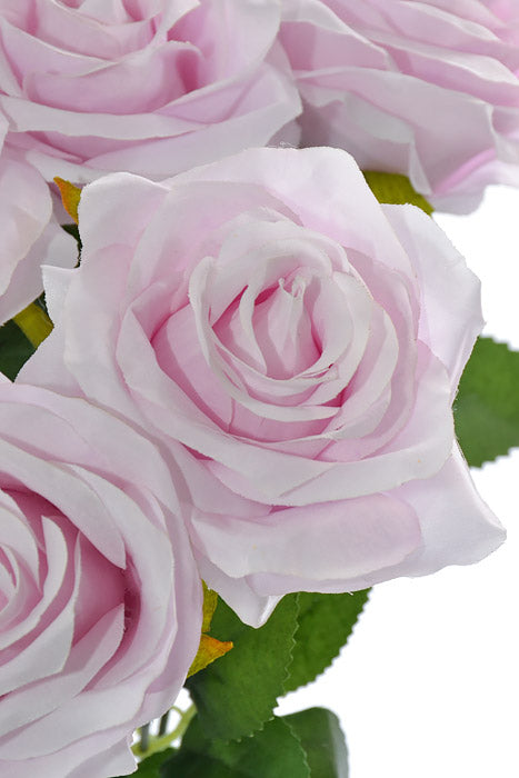 18.5" Silk Rose Bush Lavender