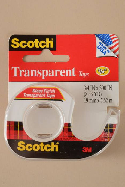 3/4" X 300" Scotch Transparent Tape