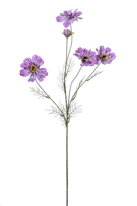 32" Silk Cosmos Spray Purple