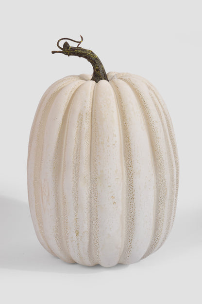 8" Vintage Farmstand Pumpkin/Gourd Cream