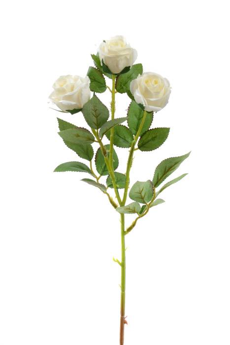 16.5" Rose Spray (Cream/White)