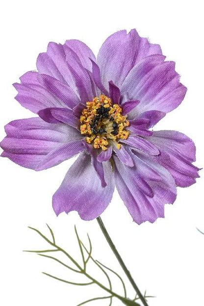 32" Silk Cosmos Spray Purple