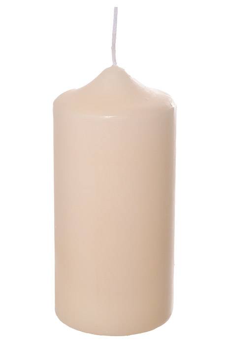 2.8" X 6" Patrician Pillar Candle Ivory