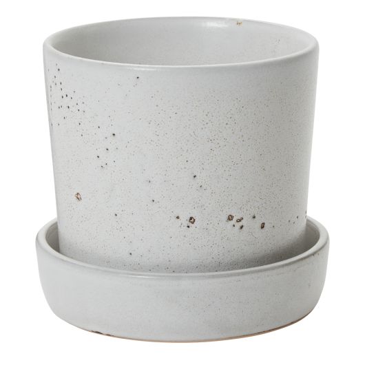 6.75" X 6.5" Watson Pot Off White