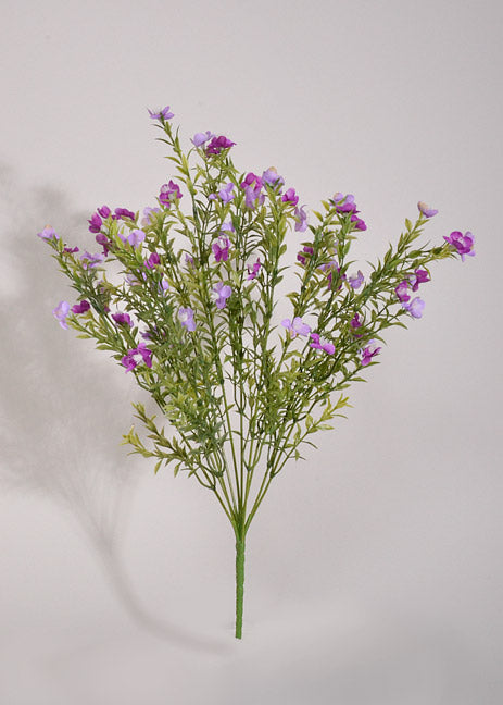 20&quot; Artificial Waxflower Bush Lavender
