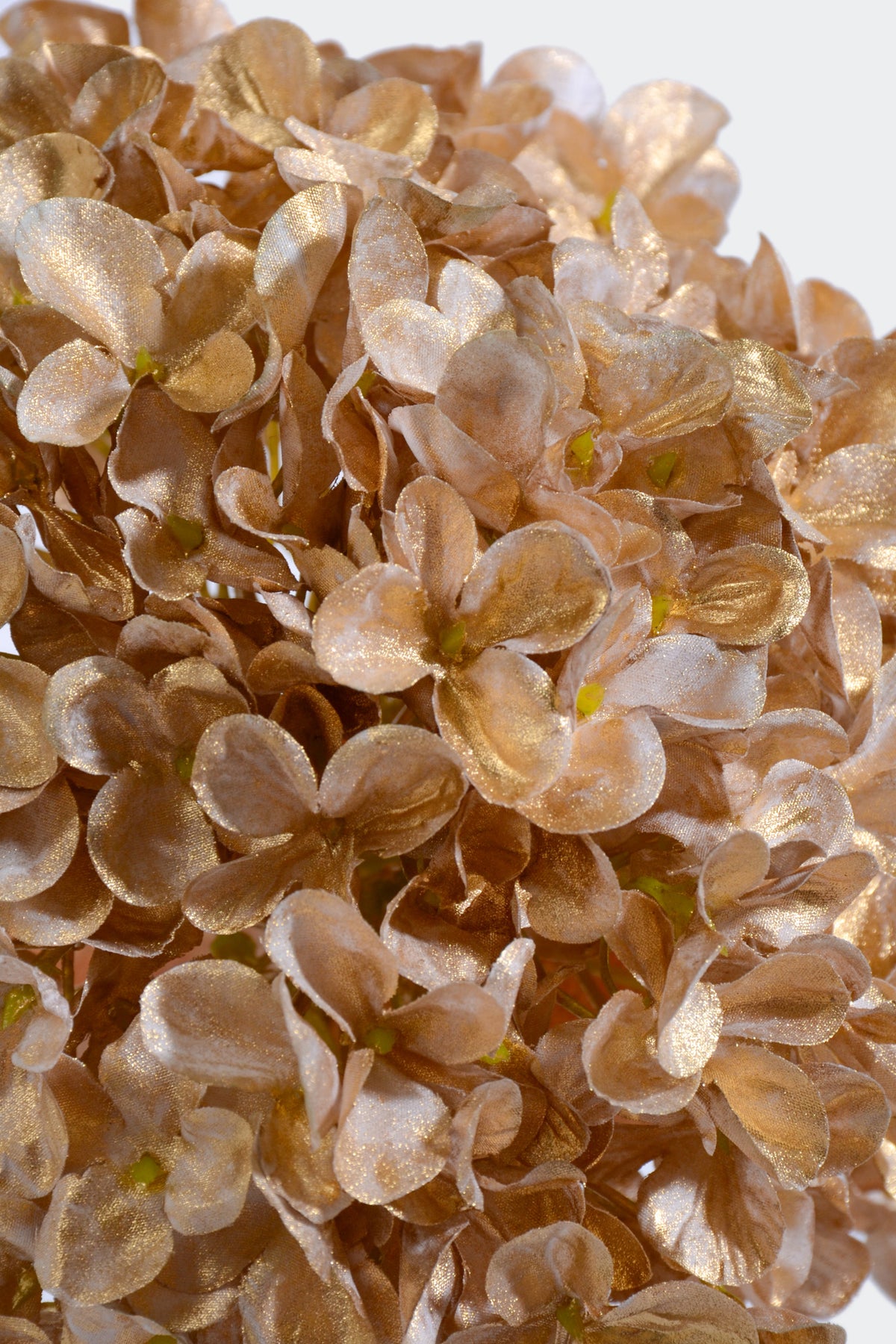 27" Single Hydrangea Spray Gold
