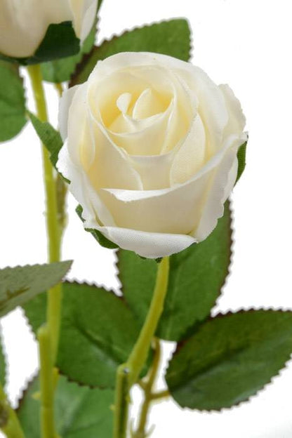 16.5" Rose Spray (Cream/White)