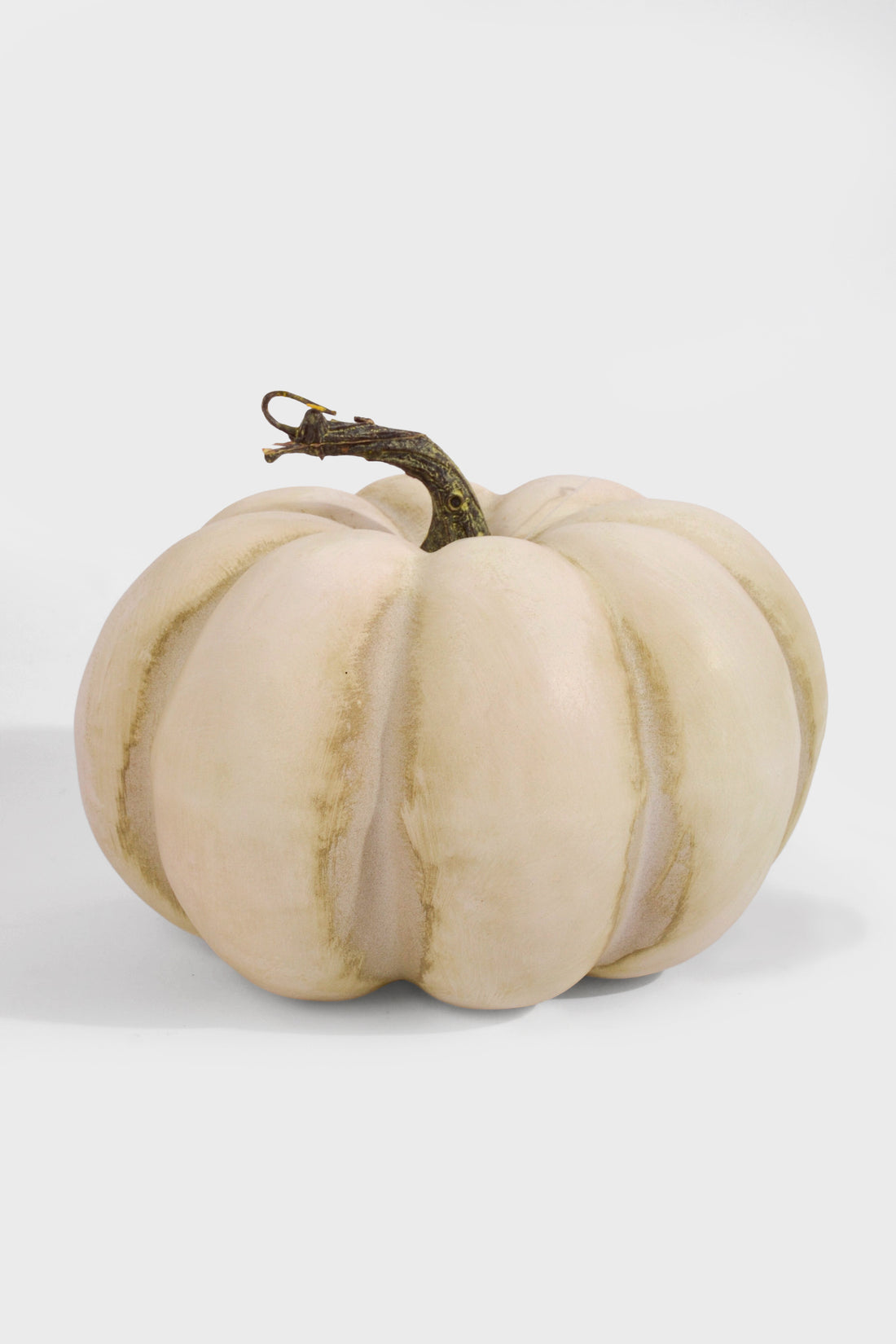 6" Vintage Farmstand Pumpkin/Gourd Cream