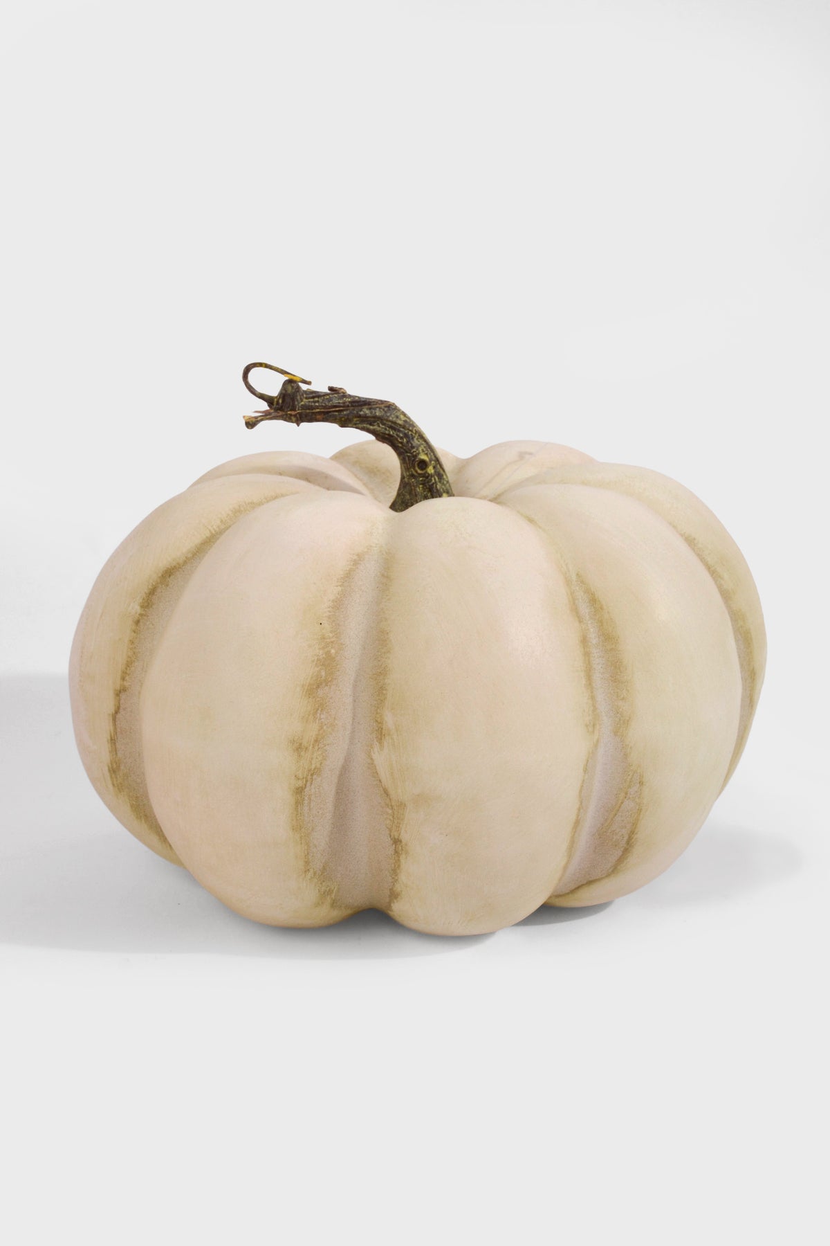 6" Vintage Farmstand Pumpkin/Gourd Cream