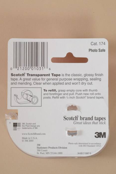 1/2" X 1000" Scotch Transparent Tape