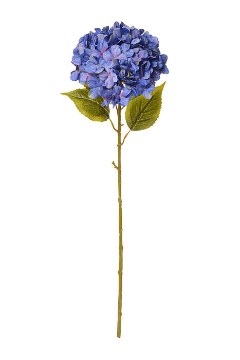 44" Single Giant Silk Hydrangea (Blue)