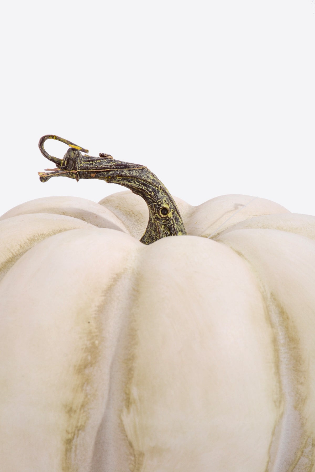 6" Vintage Farmstand Pumpkin/Gourd Cream