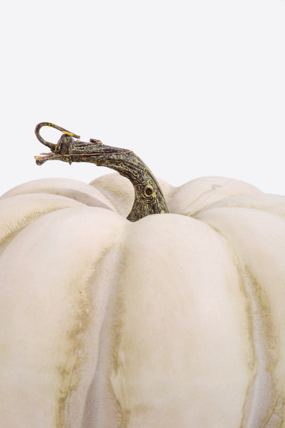 6" Vintage Farmstand Pumpkin/Gourd Cream
