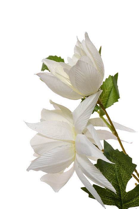 42&quot; Silk Rose Myrtle Spray White