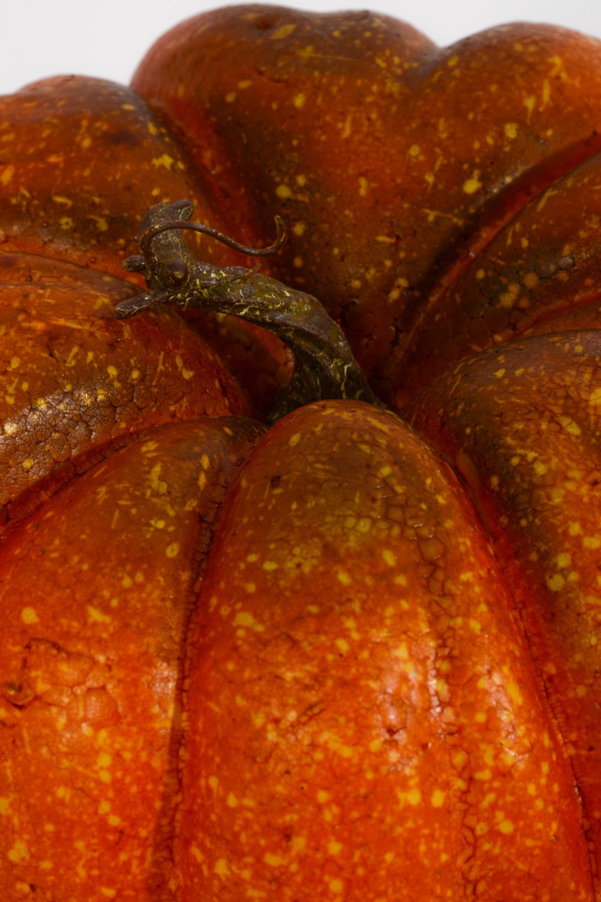 10" X 5" Pumpkin Orange/Green