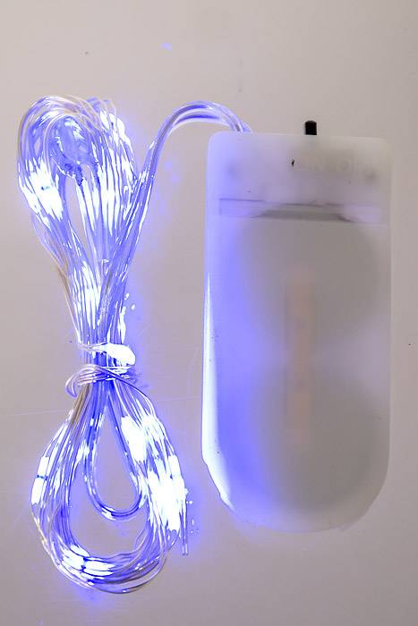 6.5 Ft 20-head Led Light Water Resistance Blue