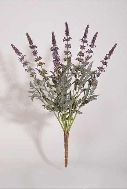 18" Artificial Lavender Bush Lavender