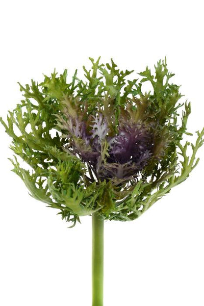 9" Cabbage Spray Green/lavender