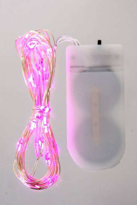 6.5 Ft 20-head Led Light Water Resistance Pink