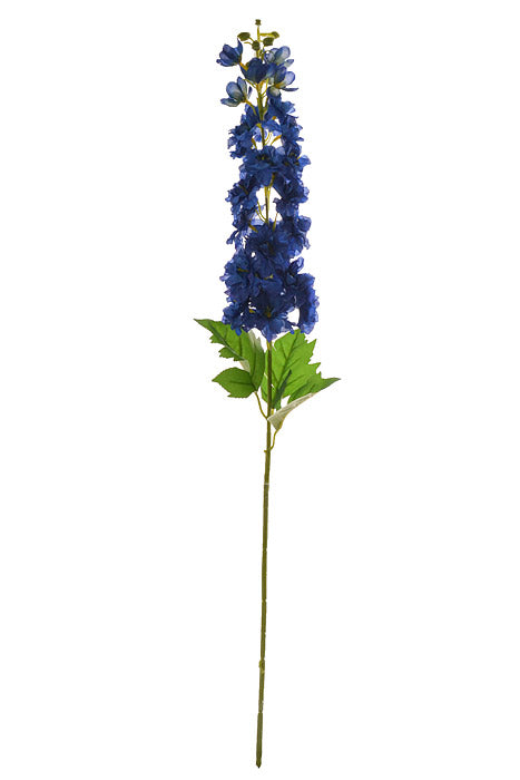 35&quot; Silk Delphinium Spray Deep Blue