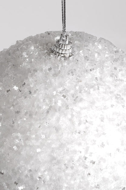 150Mm Sparkle Tinsel Ornament White Box/2