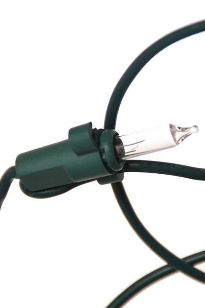 4ft X 6ft 150lt Net Lites Green/wire Clear