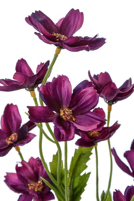 27" Silk Mini Cosmos Spray Violet