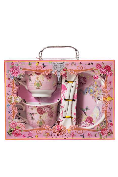 Ceramic Cup/saucer/spoon Set/2