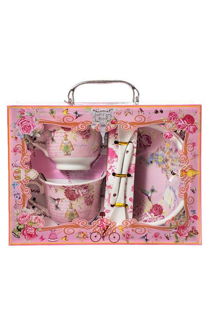 Ceramic Cup/saucer/spoon Set/2